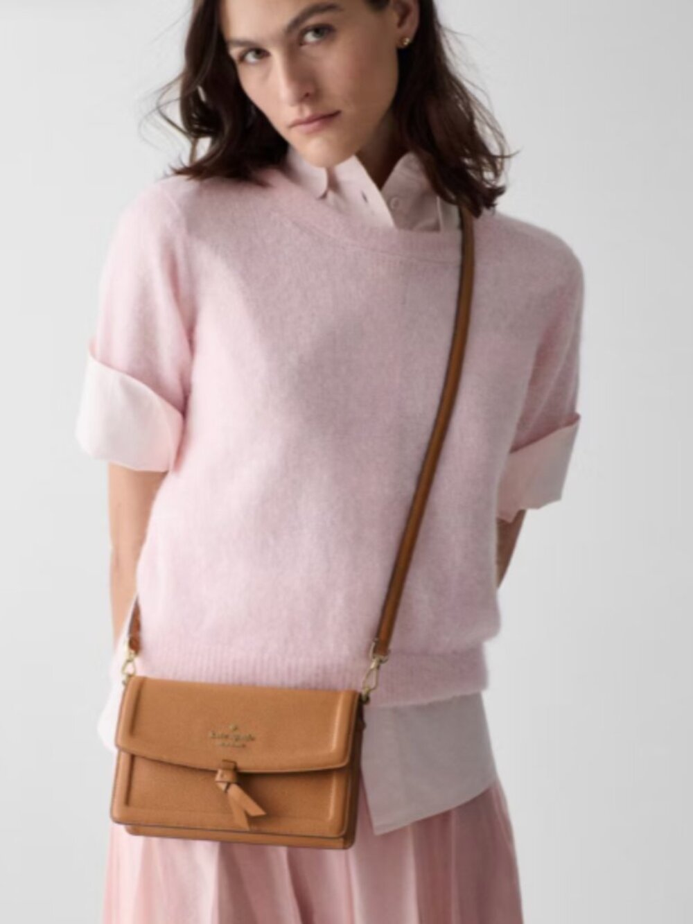 Kate Spade Knott Mini Crossbody Bag Bungalow NWT - Picture 2 of 6